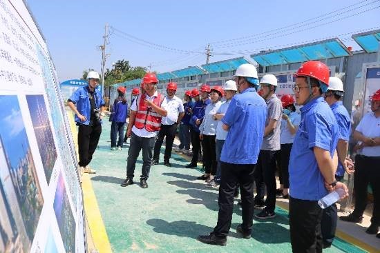 筑梦黄河畔 立功起步区——黄河437ccm必赢国际党支部开展联创共建活动 437ccm必赢国际
